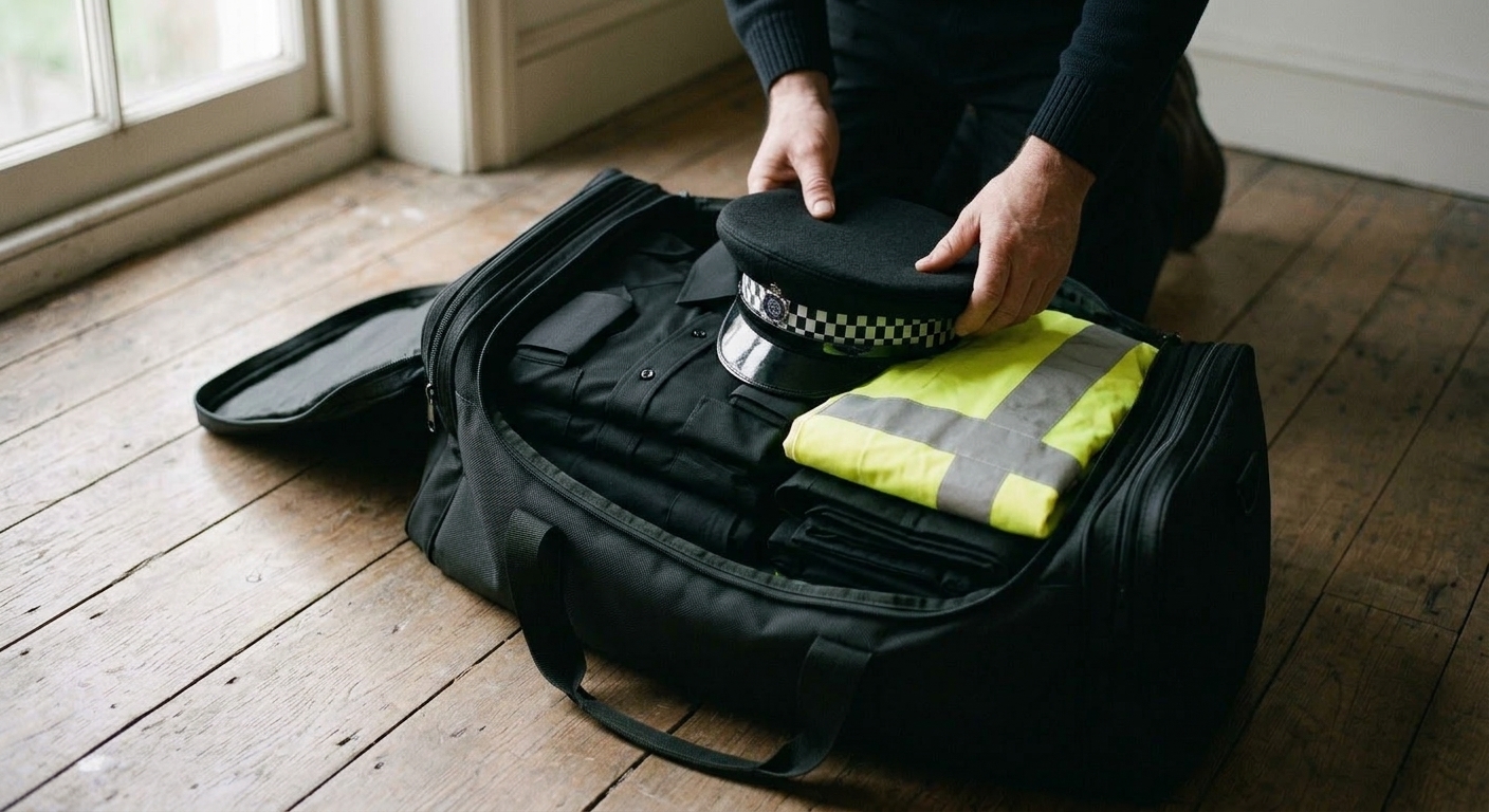 Packing kit on leaving service